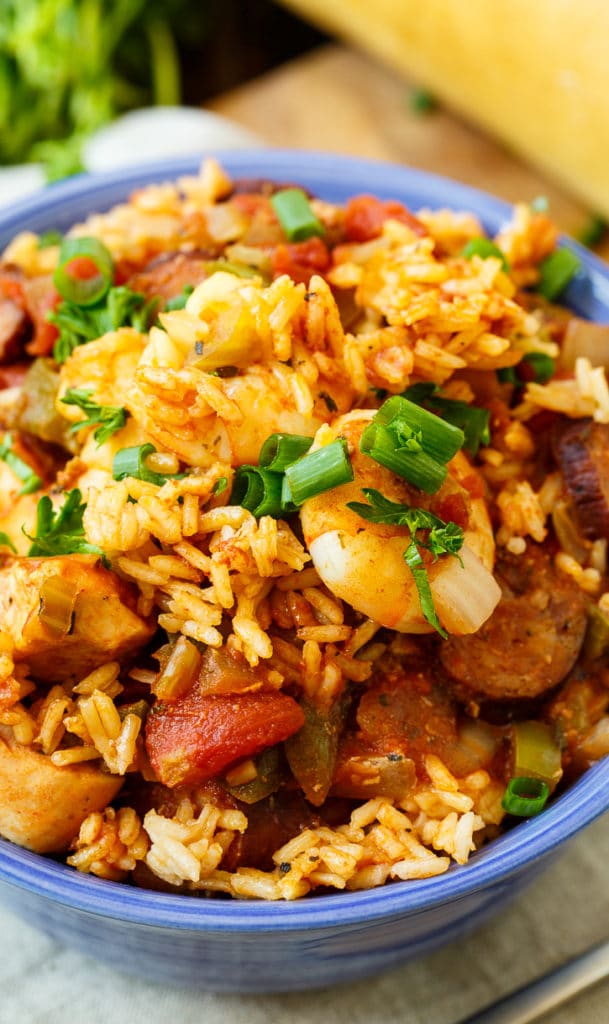 Slow Cooker Jambalaya Spicy Southern Kitchen