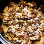 Slow Cooker Peanut Butter Chocolate Cake