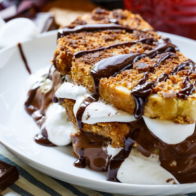 Crockpot French Toast Casserole - The Salty Marshmallow