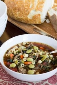 southern minestrone with lima beans