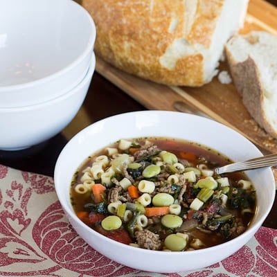 Southern Minestrone - Spicy Southern Kitchen