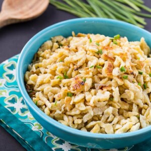 Homemade Spaetzle - delicious, inexpensive comfort food