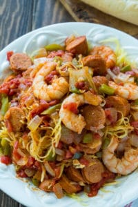 Spaghetti Squash Jambalaya - Spicy Southern Kitchen