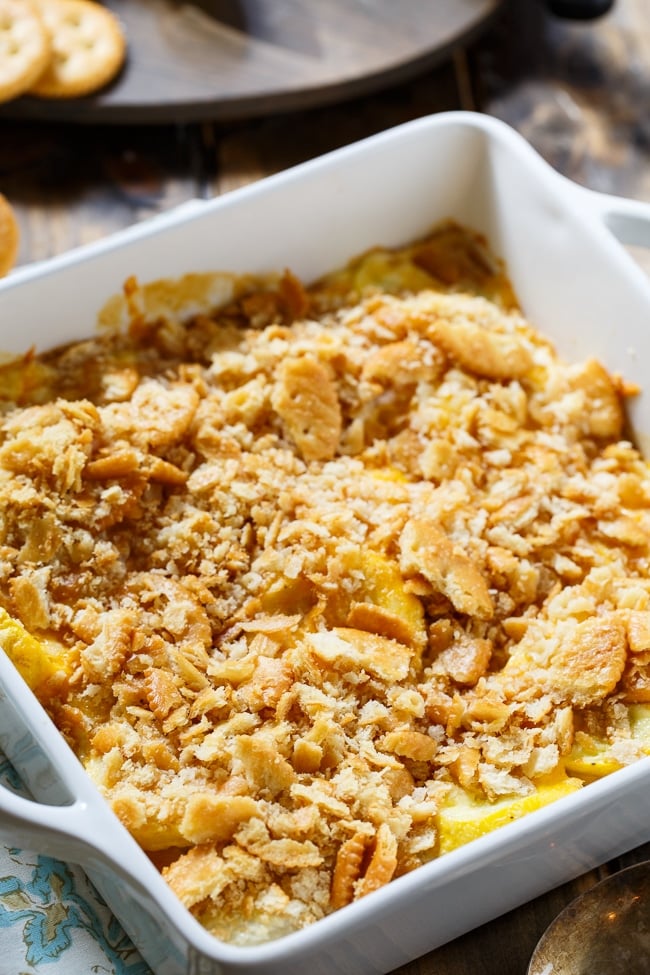 Yellow Squash Casserole - Spicy Southern Kitchen