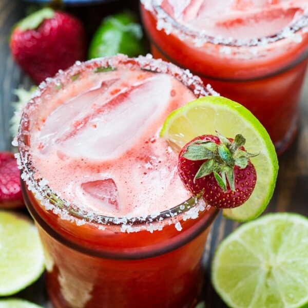 Fresh Strawberry Margaritas