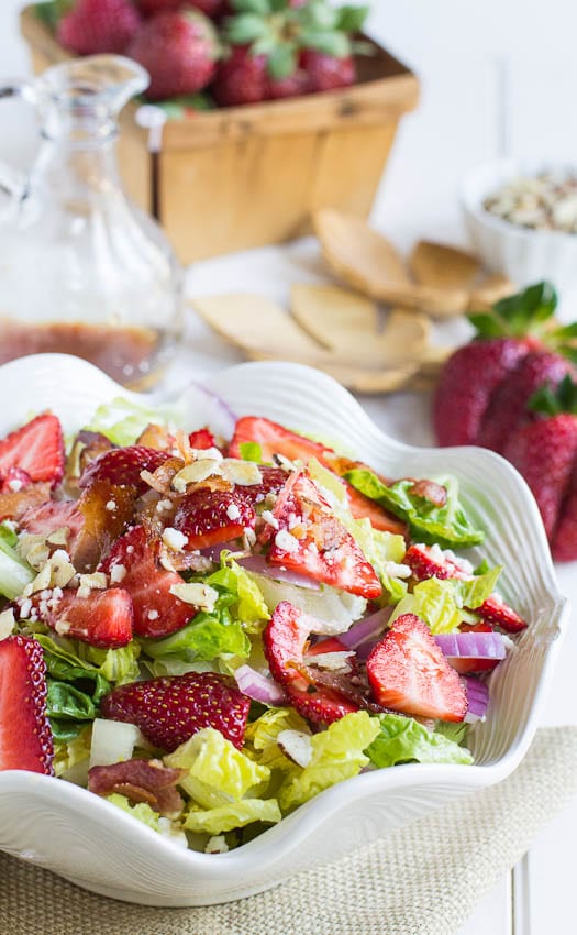 Strawberry, Bacon, and Feta Salad