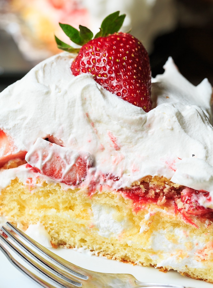 Strawberry Twinkie Cake - Spicy Southern Kitchen