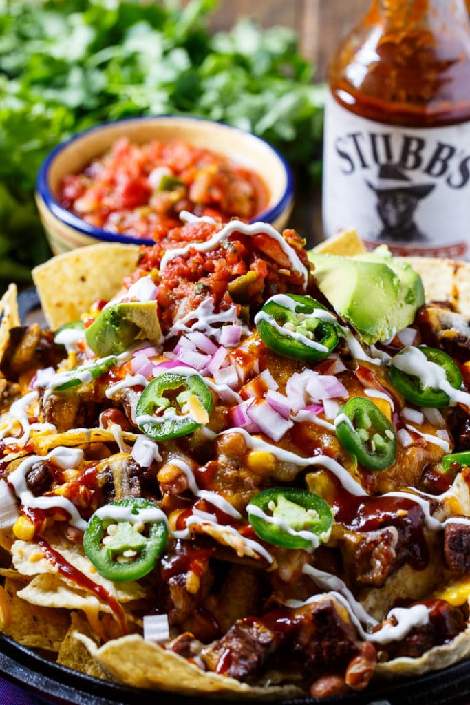 Bbq Steak Nachos Spicy Southern Kitchen