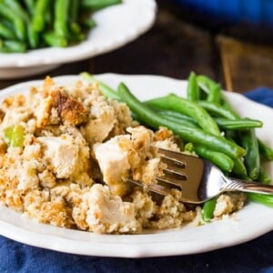 Chicken and Stuffing Casserole