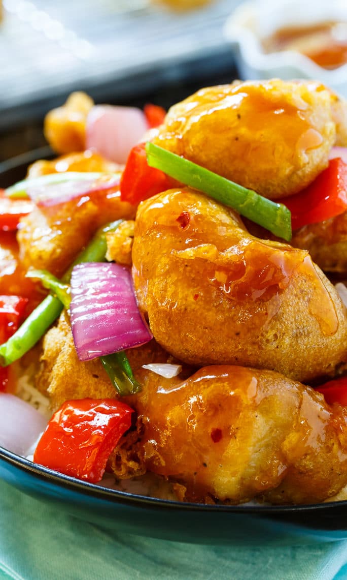 Homemade Sweet and Sour Chicken that tastes better than takeout!