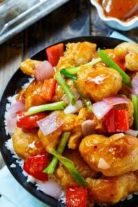 Homemade Sweet and Sour Chicken that tastes better than takeout!