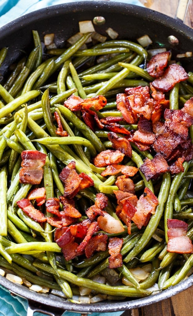 Sweet and Sour Green Beans - Spicy Southern Kitchen