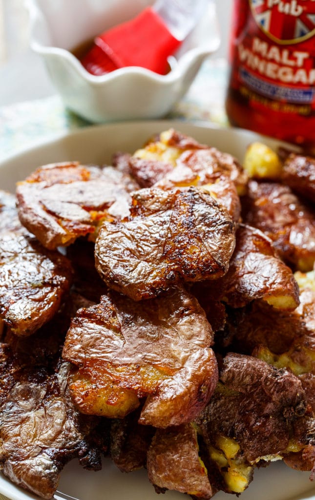 Roasted Salt and Vinegar Potatoes Spicy Southern Kitchen