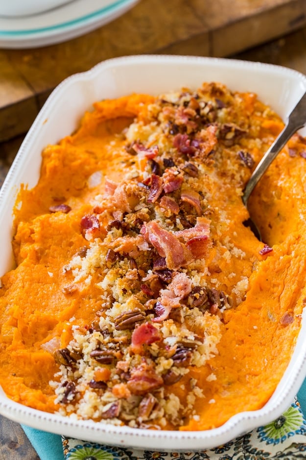 Savory Sweet Potato Casserole - Spicy Southern Kitchen