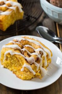 Sweet Potato Cinnamon Rolls