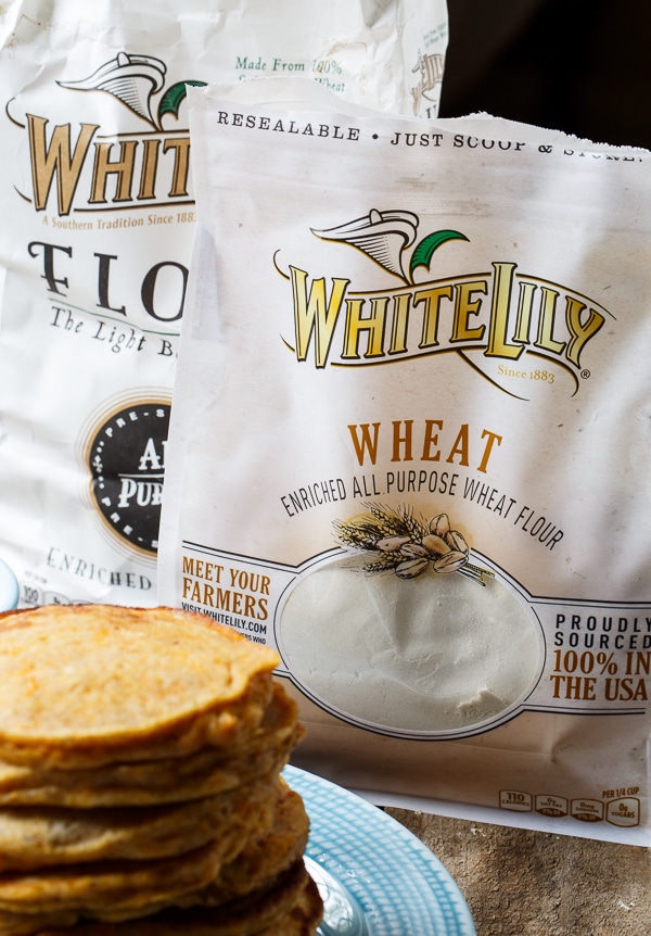 Sweet Potato Pancakes #Whitelily