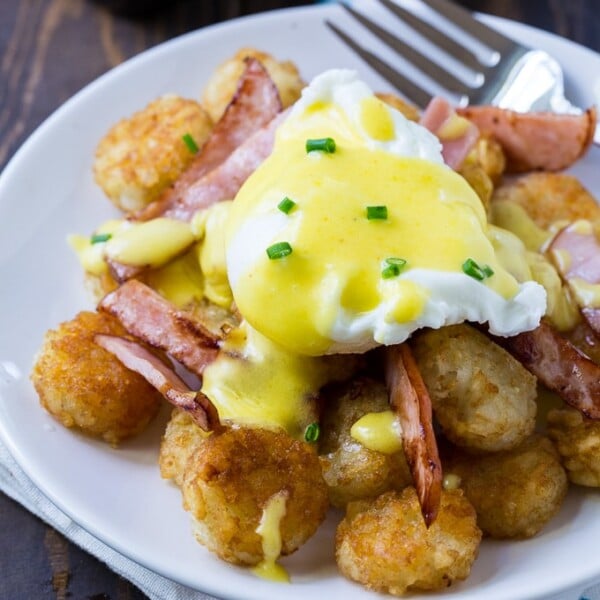 Tater Tor Eggs Benedict