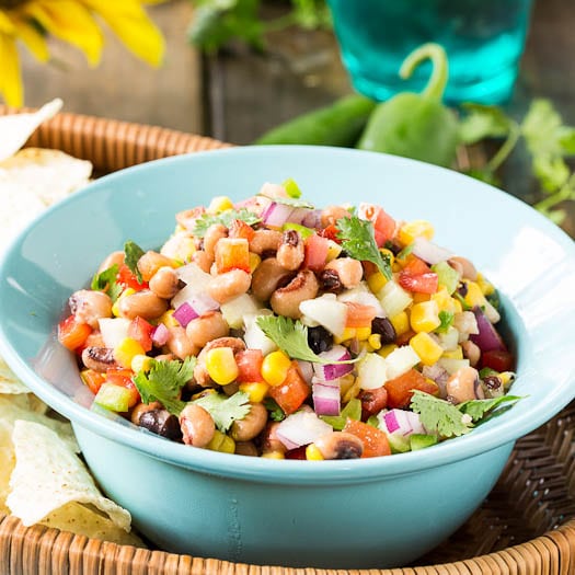 Texas Caviar Bean Dip Spicy Southern Kitchen