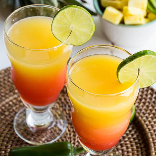 Spicy Tequila Sunrise