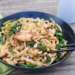 Thai-Style Noodles with Chicken and Broccolini