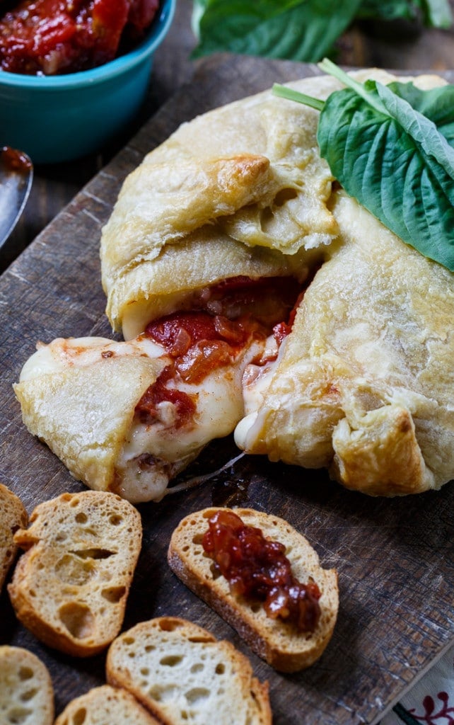 Wrapped Brie with Tomato Chutney Spicy Southern Kitchen
