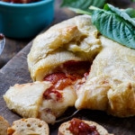 Wrapped Brie with Tomato Chutney