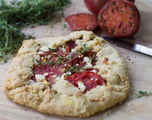 Tomato Galette with Feta