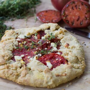 Tomato Galette with Feta