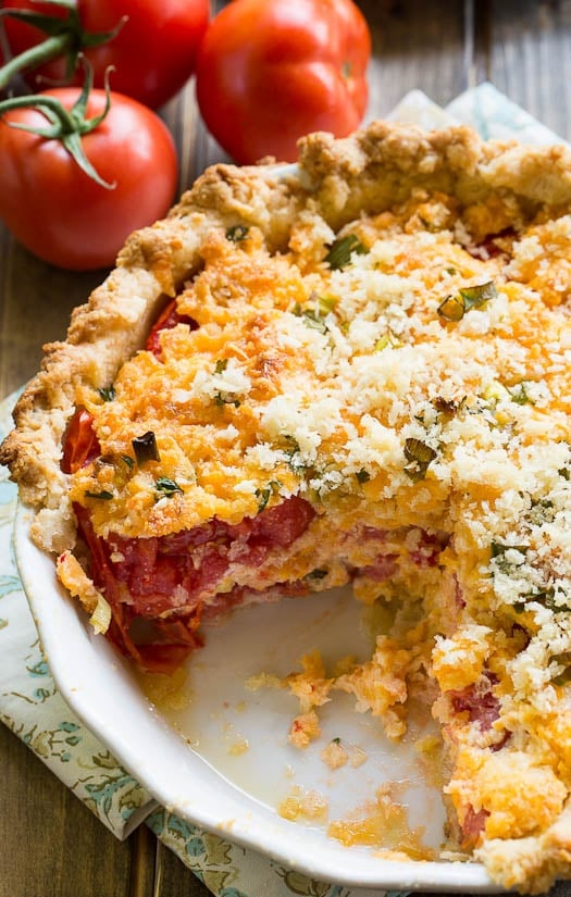 Tomato Pie Recipe Spicy Southern Kitchen   Tomato Pie 28 