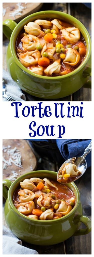 Quick and easy Tortellini Soup