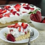 Tres Leches Cake with Strawberries