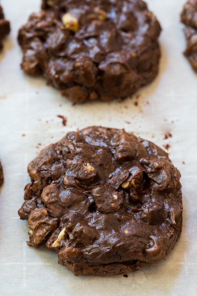 Triple Threat Chocolate Chip Cookies