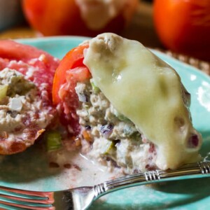 Tuna Melt Tomatoes