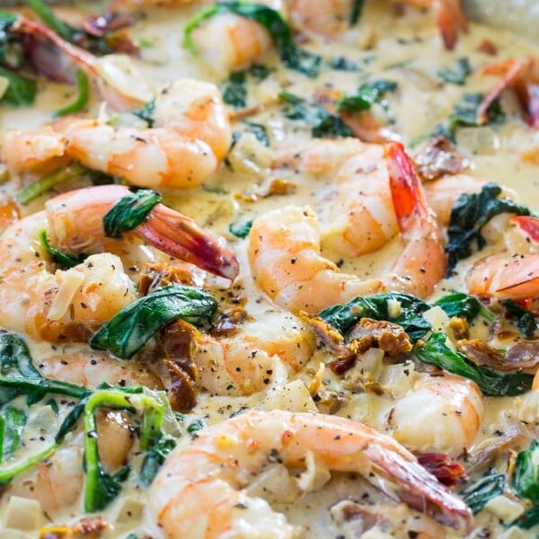 Creamy Tuscan Shrimp