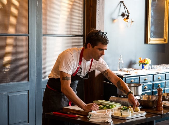 Chef HUgh Acheson at Empire in Atlanta.