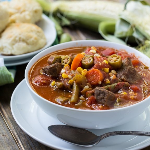 homestyle vegetable beef soupimage