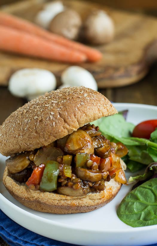 Vegetarian Sloppy Joes