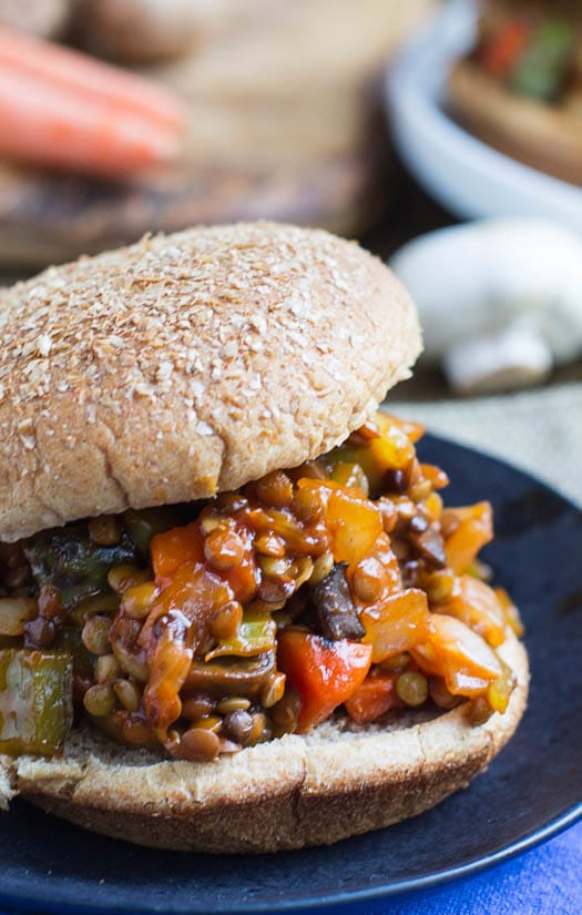 Vegetarian Sloppy Joes