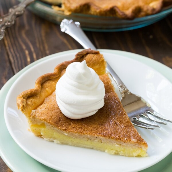 Vinegar Pie recipe