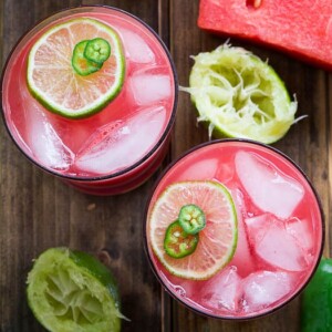 Jalapeno Watermelon Margarita