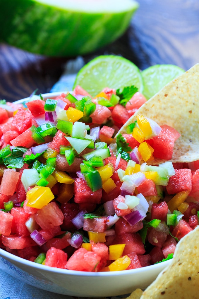 Spicy Watermelon Salsa