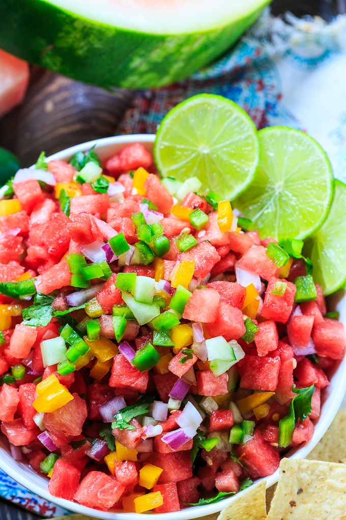 Spicy Watermelon Salsa