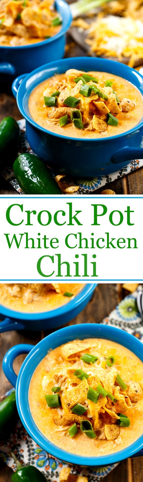 White Chicken Chili Side Dish