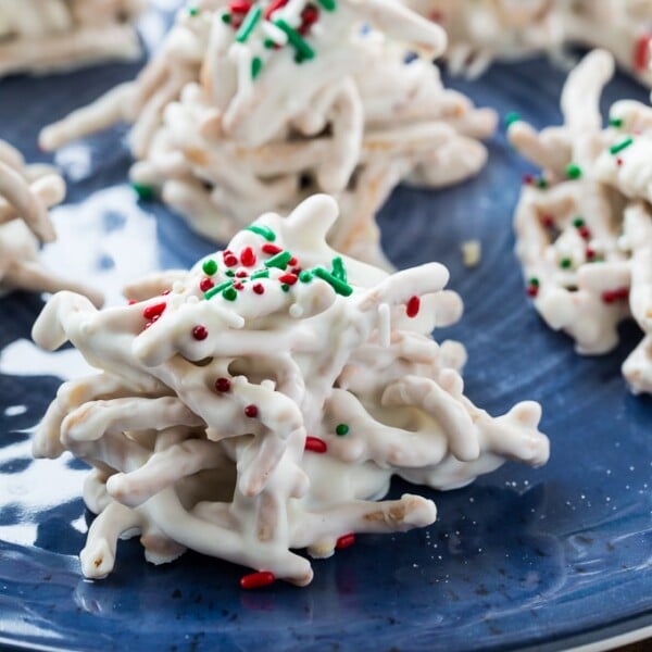 White Chocolate Haystacks