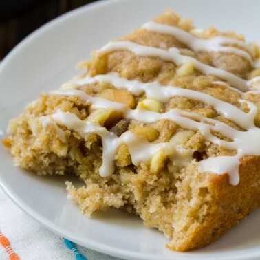 White Chocolate and Macadamia Nut Coffee Cake - Spicy Southern Kitchen