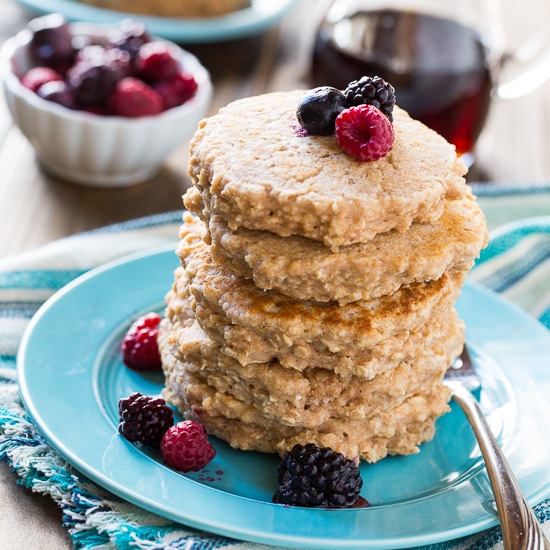 Super healthy Whole Wheat Pancakes