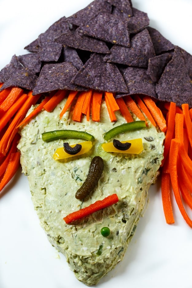 Witch Guacamole Dip