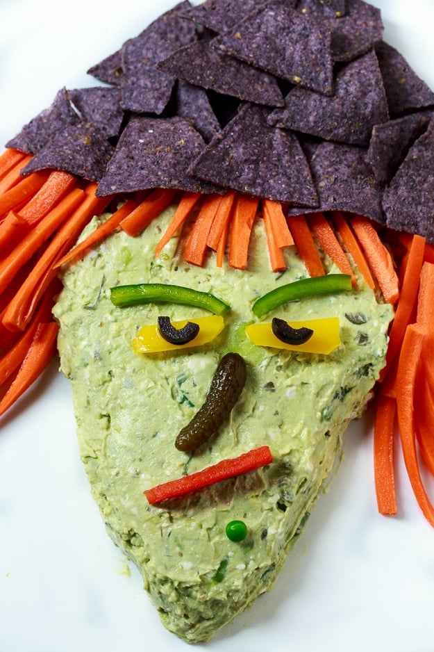 Witch Guacamole Dip - Spicy Southern Kitchen