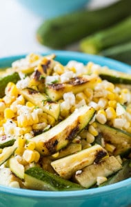 Grilled Zucchini-Corn Salad - Spicy Southern Kitchen