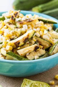 Grilled Zucchini-Corn Salad